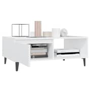 vidaXL Coffee Table White 90x60x35 cm Engineered Wood