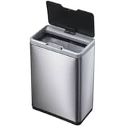 EKO 2COMPSS 45L Dbl Chamber Sensor Opening Stl Trash Bin