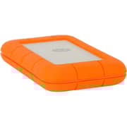 LaCie Rugged Mini Hard Drive 4TB Silver/Orange PT9000633 LaCie Rugged Mini Hard Drive 4TB Silver/Orange PT9000633