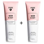 Victoria's Secret Pink Warm & Cozy Body Lotion 236ml Pack Of 2