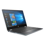 HP Pavilion x360 14-DH0005NE Convertible Touch Laptop - Core i3 2.1GHz 4GB 1TB+256GB Shared 14inch FHD Cloud Blue HP Pavilion x360 14-DH0005NE Convertible Touch Laptop - Core i3 2.1GHz 4GB 1TB+256GB Shared 14inch FHD Cloud Blue