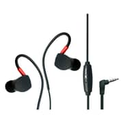Xplore Sports Over The Ear Earphone With Mic Black - XPWEYB2