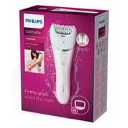 Philips BRE610 Wet & Dry Epilator + HP8324 Hair Straightner
