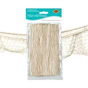 Beistle Fish Netting, Natural Color, 4' X 12'