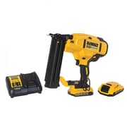 DeWALT 18V XR Li-Ion Brushless 18 Ga Finish Nailer 2.0AH Kit DCN680D2-QW DeWALT 18V XR Li-Ion Brushless 18 Ga Finish Nailer 2.0AH Kit DCN680D2-QW