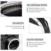 Macro Lens Extension Tube Dg-gfx 18mm Auto-focus Extender Tube Adapter Ring For Fuji G-mount Medium Format Lens And G-mount Gfx Medium Format Camera Fujifilm Gfx 50s / 50r