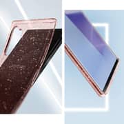 Spigen Samsung Galaxy Note 10 Plus/note 10+ 5g Liquid Crystal Glitter Cover/case - Rose Quartz