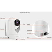 Foscam R2B Indoor 1080P FHD Wireless Plug & Play Night Vision IP Camera Black