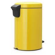 Brabantia 113567 Pedal Bin NewIcon 12Litre Daisy Yellow Brabantia 113567 Pedal Bin NewIcon 12Litre Daisy Yellow