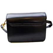Smaster BOX BLACK 001 Box Leather Hand Bag Small Flexible Smaster BOX BLACK 001 Box Leather Hand Bag Small Flexible