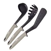 DMS® 16 Piece Induction Cookware Cooking Set Pots Casserole Pan Soup Pot with Glass Lid 3 Kitchen Utensils 4 Pieces Removable silicone handles Marbel coating dishwasher safe TSK5016CMP