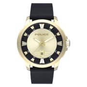 Police Kelso Black Leather Analog Men Watch 15653JSG-06 Police Kelso Black Leather Analog Men Watch 15653JSG-06