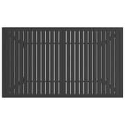Vidaxl Garden Table Anthracite 140x80x72 Cm Steel Vidaxl Garden Table Anthracite 140x80x72 Cm Steel