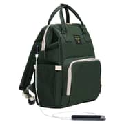 Sunveno Diaper Bag with USB Olive Green Sunveno Diaper Bag with USB Olive Green