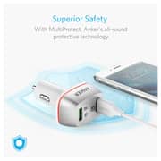 Anker PowerDrive+2 Quick Car Charger - White Anker PowerDrive+2 Quick Car Charger - White