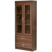 Vector Book Cabinet Oak