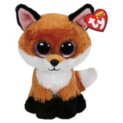 TY Beanie Boos Fox Slick Brown/White 37042