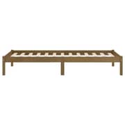 Vidaxl Bed Frame Honey Brown Solid Wood Pine 90x200 Cm Vidaxl Bed Frame Honey Brown Solid Wood Pine 90x200 Cm