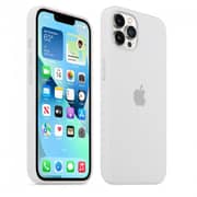 Margoun Silicone Case Cover for Apple iPhone 13 Pro Max - White Margoun Silicone Case Cover for Apple iPhone 13 Pro Max - White