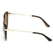 Guess Full Rim Havana Plastic Women Sunglasses GU753052G54