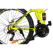 Mogoo Flexi Folding Bike 26 Inch (Fluorescent Yellow) 100% Assembled