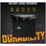 ASUS TUF Dash F15 (2021) Gaming Laptop - 11th Gen / Intel Core i5-11300H / 15.6inch FHD / 16GB RAM / 512GB SSD / 6GB NVIDIA GeForce RTX 3060 Graphics / Windows 11 Home / English & Arabic Keyboard / Grey / Middle East Version - [FX516PM-HN951W]