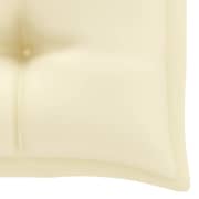 Vidaxl Garden Bench Cushion Cream White 100x50x7 Cm Fabric Vidaxl Garden Bench Cushion Cream White 100x50x7 Cm Fabric