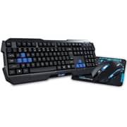 Eblue EKM820BKUSIU Cobra Gaming Keyboard Combo Set