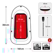 Intex Excursion 5 Boat Set Intex Excursion 5 Boat Set