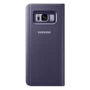 Samsung Clear View Standing Cover Violet For Galaxy S8