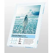 Fantac Cool Premium A4 (20 Sheets) Fine Art Inkjet Paper 230gsm Matte Coated For Destop Printers