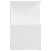 Vidaxl Bedside Cabinets 2 Pcs White 35x35x55 Cm Chipboard Vidaxl Bedside Cabinets 2 Pcs White 35x35x55 Cm Chipboard