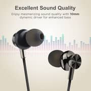 Astrum EB160 Stereo Wired In Ear Headset Black