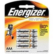 Energizer X92BP4 Advance Alkaline Battery AAA 4pcs