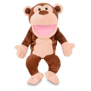 Fiesta Crafts T-2343 Hand Puppet Monkey - Brown