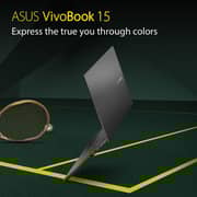 ASUS VivoBook 15 (2021) Laptop - AMD Ryzen 5-5500U / 15.6inch FHD / 8GB RAM / 512GB SSD / Shared AMD Radeon Graphics / Windows 11 Home / English & Arabic Keyboard / Black / Middle East Version - [M513UA-EJ634W]