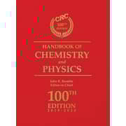 CRC Handbook of Chemistry and Physics 100th Edition CRC Handbook of Chemistry and Physics 100th Edition