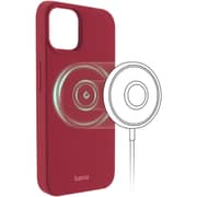 Hama MagCase Finest Feel Pro Case Red Apple iPhone 14 Plus Hama MagCase Finest Feel Pro Case Red Apple iPhone 14 Plus