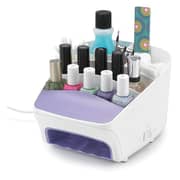 Polder POLSTO-8020 Nail Station Three-In-One Dryer & Storage