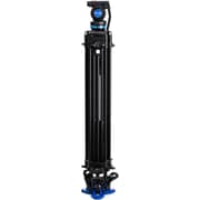 Benro Kh26p Video Tripod With Head, 5kg Payload, Continuous Pan Drag, Anti-rotation Camera Plate