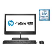 HP ProOne 400 G4 Business All-in-One Desktop - Core i5 2.1GHz 4GB 500GB Shared Win10Pro 20inch FHD Black