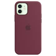 Apple iPhone 12 | 12 Pro Silicone Case with MagSafe - Plum Apple iPhone 12 | 12 Pro Silicone Case with MagSafe - Plum