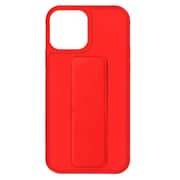 Margoun case for iPhone 14 Pro Max with Hand Grip Foldable Magnetic Kickstand Wrist Strap Finger Grip Cover 6.7 inch Red