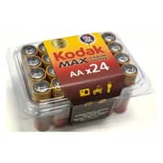 Kodak KAA24 Max Alkaline Battery PVC BOX 24 Pcs