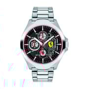 Ferrari 830508 Aero Quartz Silver Metal Watch Men Ferrari 830508 Aero Quartz Silver Metal Watch Men