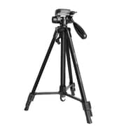 Promate Aluminium Tripod (141cm)with Panoramic Head, Bubble Level, 3 Section Leg Lock, Precise-140