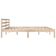 vidaXL Bed Frame Solid Wood Pine 180x200 cm 6FT Super King vidaXL Bed Frame Solid Wood Pine 180x200 cm 6FT Super King