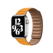 Promate Genuine Leather Band Replacement with Magnetic Lock for Apple Watch 42/44mm, Maglet-44 Clf.P