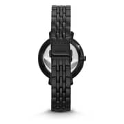 Fossil ES3614 Jacqueline Black Stainless Steel Ladies Watch