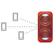 Sony GTKXB60 High Power Home Audio System With Bluetooth Red Sony GTKXB60 High Power Home Audio System With Bluetooth Red